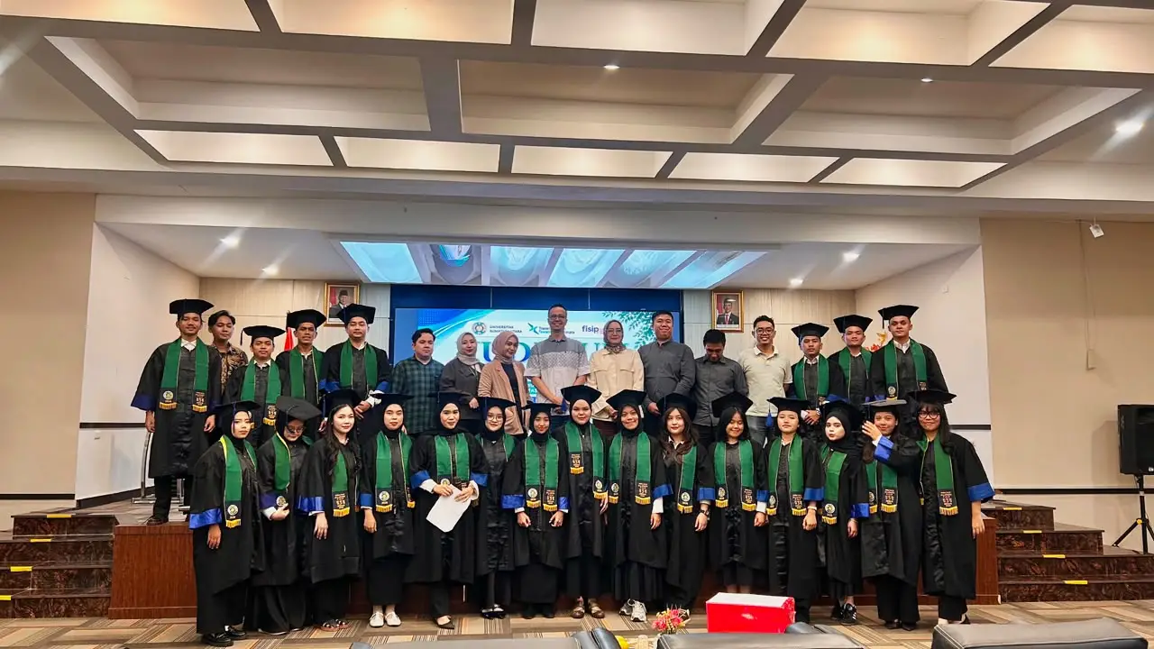 Program Studi S1 Ilmu Politik FISIP USU Sukses Gelar Yudisium Wisudawan Periode IV TA 2025/2026